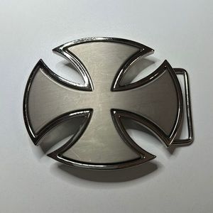 Iron Maltese Cross Belt buckle